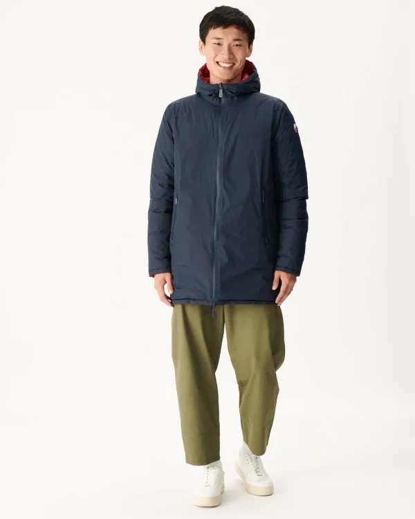 Online Reversible Navy/Red Amsterdam Down Jacket Men Down Jackets And Jackets