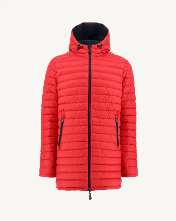 Online Reversible Navy/Red Amsterdam Down Jacket Men Down Jackets And Jackets