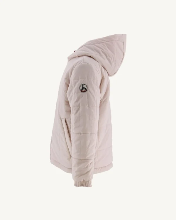 New Reversible Ultralight Down Jacket With Hood Intense Pink/Light Pink Ch Kids Down Jackets