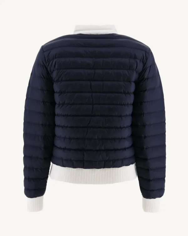 Store Reversible White/Navy Down Jacket Hanoi Women Down Jackets & Jackets