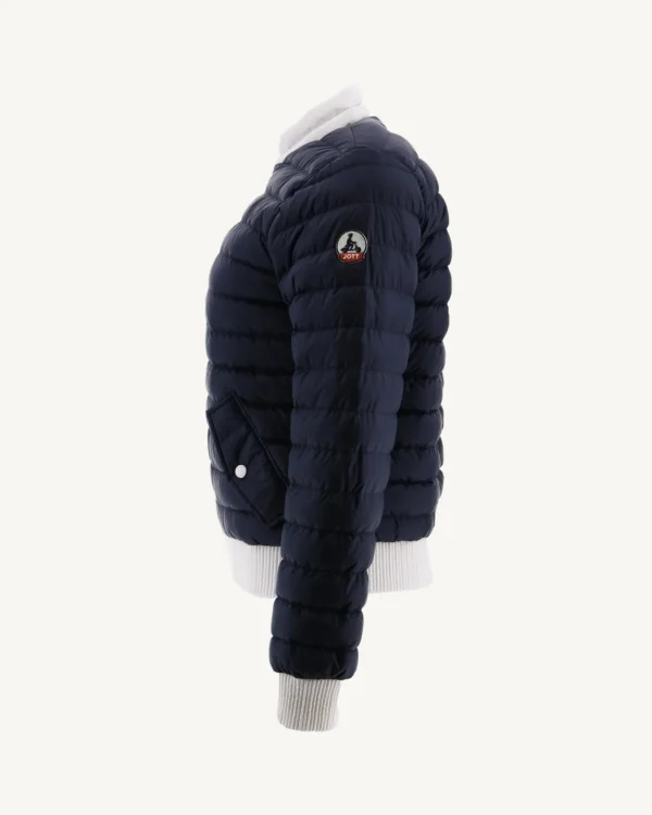 Store Reversible White/Navy Down Jacket Hanoi Women Down Jackets & Jackets