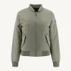 Flash Sale Sage/Army Hanoi Reversible Down Jacket Women Down Jackets & Jackets