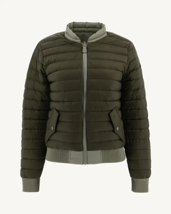 Flash Sale Sage/Army Hanoi Reversible Down Jacket Women Down Jackets & Jackets