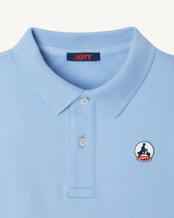 Fashion Salvador Child'S Light Blue Polo Shirt Kids Clothes