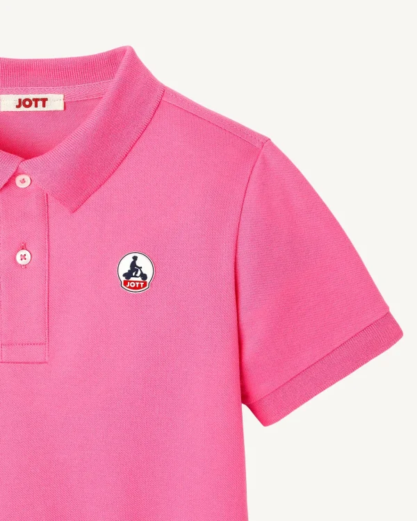 Best Sale Salvador Intense Pink Children'S Polo Shirt Kids Clothes