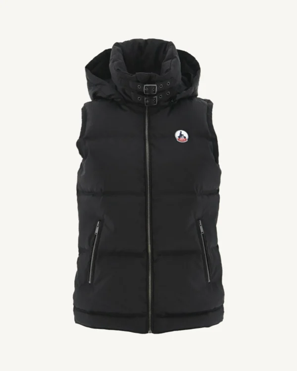 Discount Sevilla Black Extreme Cold Sleeveless Down Jacket Women Down Jackets & Jackets