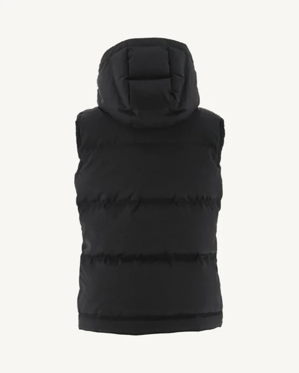 Discount Sevilla Black Extreme Cold Sleeveless Down Jacket Women Down Jackets & Jackets