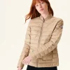 Cheap Short Light Jacket Beige Andorra Women Down Jackets & Jackets