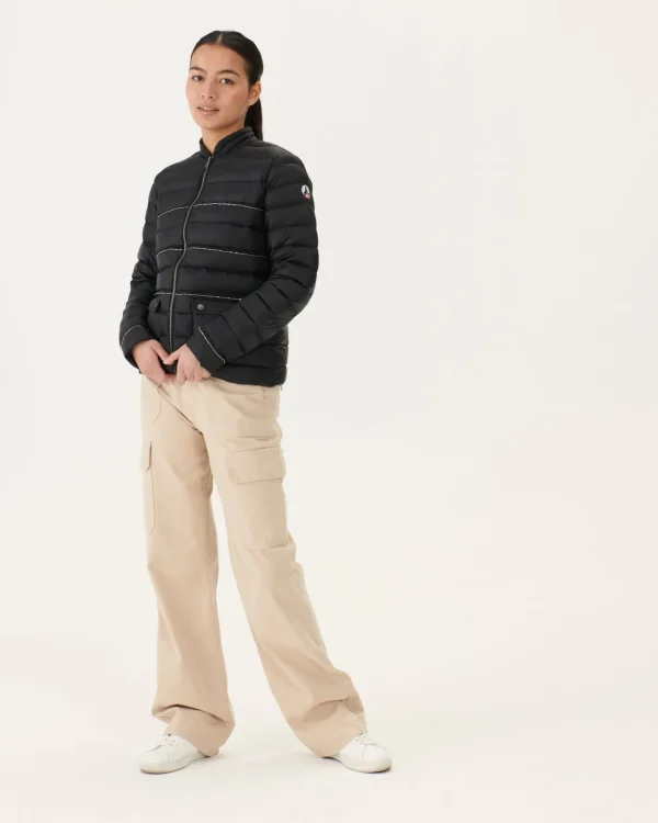 Online Short Light Jacket Black Andorra Women Down Jackets & Jackets