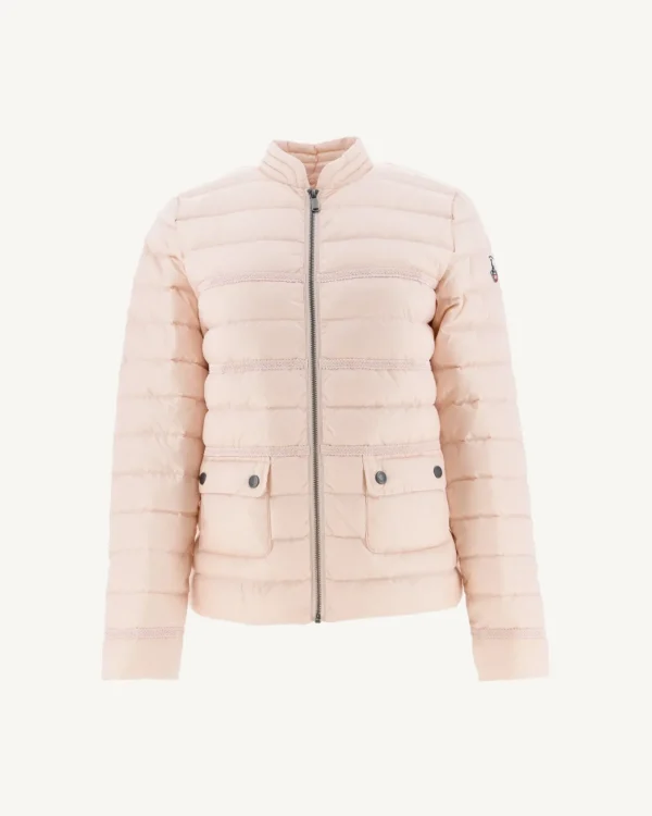 Best Sale Short Light Jacket Light Pink Andorra Women Down Jackets & Jackets