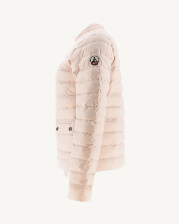 Best Sale Short Light Jacket Light Pink Andorra Women Down Jackets & Jackets