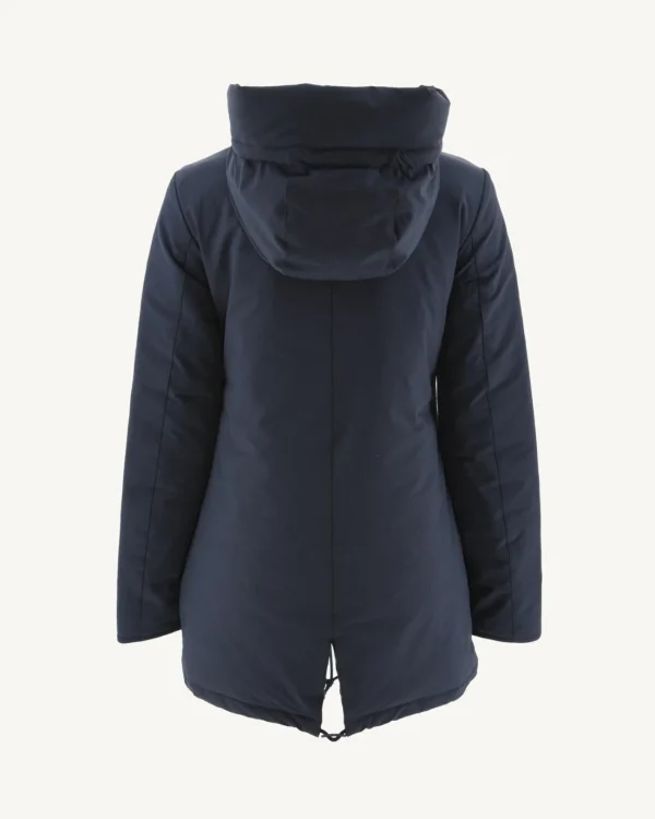 Store Siberian Navy Hooded Puffer Jacket Women Down Jackets & Jackets