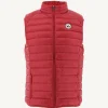 Outlet Sleeveless Down Jacket Red Tom Men Down Jackets And Jackets