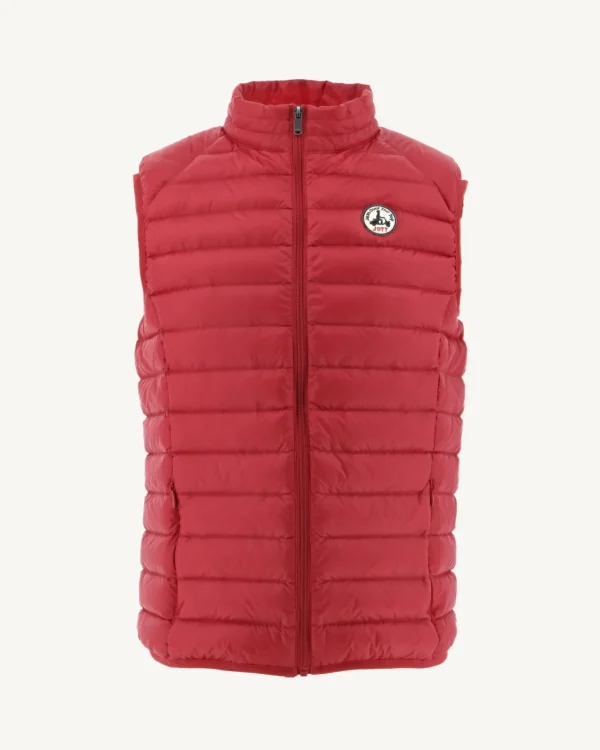 Outlet Sleeveless Down Jacket Red Tom Men Down Jackets And Jackets