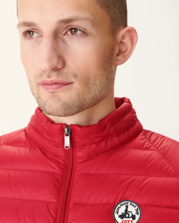 Outlet Sleeveless Down Jacket Red Tom Men Down Jackets And Jackets