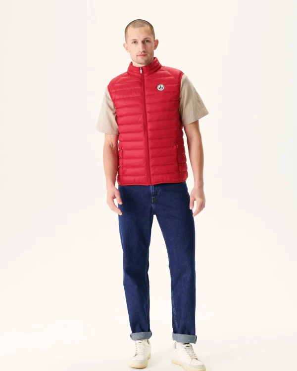 Outlet Sleeveless Down Jacket Red Tom Men Down Jackets And Jackets