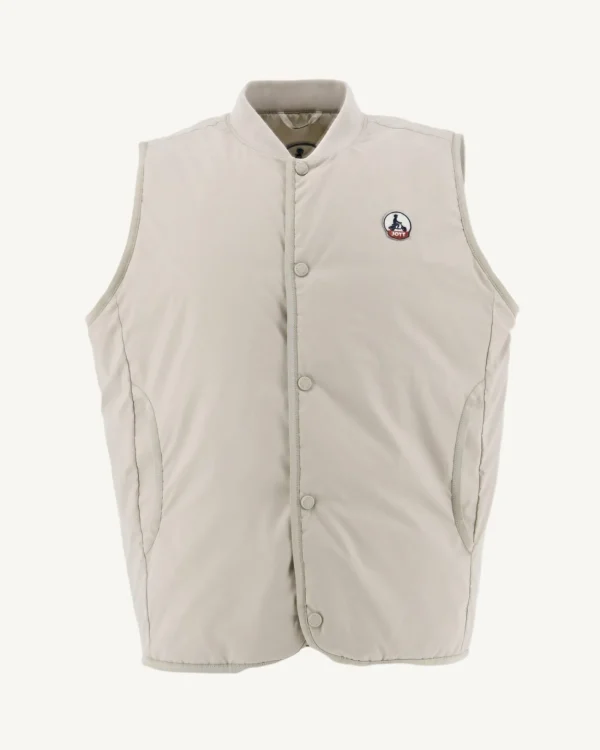 Discount Sleeveless Jacket Beige Roskilde Men Down Jackets And Jackets