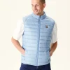 Store Sleeveless Padded Jacket Light Blue Tom Men Down Jackets And Jackets