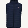 Online Sleeveless Padded Jacket Deep Blue Tom Men Down Jackets And Jackets