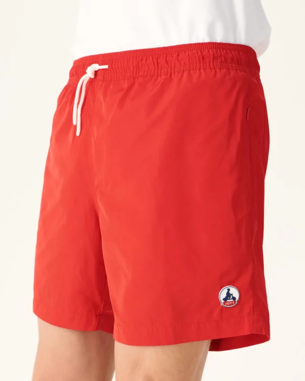 Best Swim Shorts Bright Red Biarritz Men Clothes