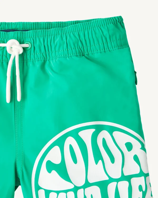 Clearance Swim Shorts Green/Funday White Child Cassis Kids Clothes