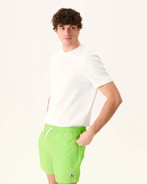 Sale Swim Shorts Neon Green Biarritz Men Clothes