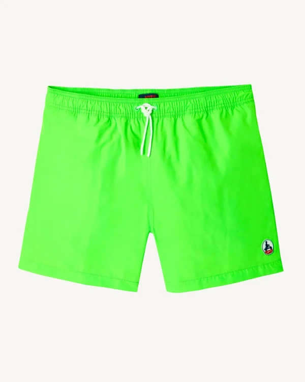 Sale Swim Shorts Neon Green Biarritz Men Clothes