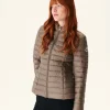 Clearance Taupe Cha Lightweight Padded Jacket Women Down Jackets & Jackets