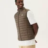 Fashion Taupe Sleeveless Down Jacket Tom Men Down Jackets And Jackets