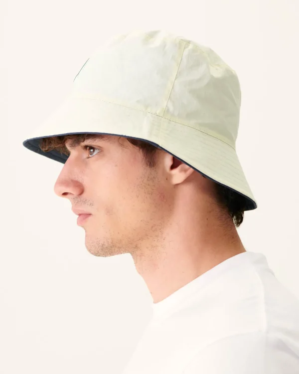 Discount Two-Tone Reversible Bucket Hat Ecru Star Men Accessories