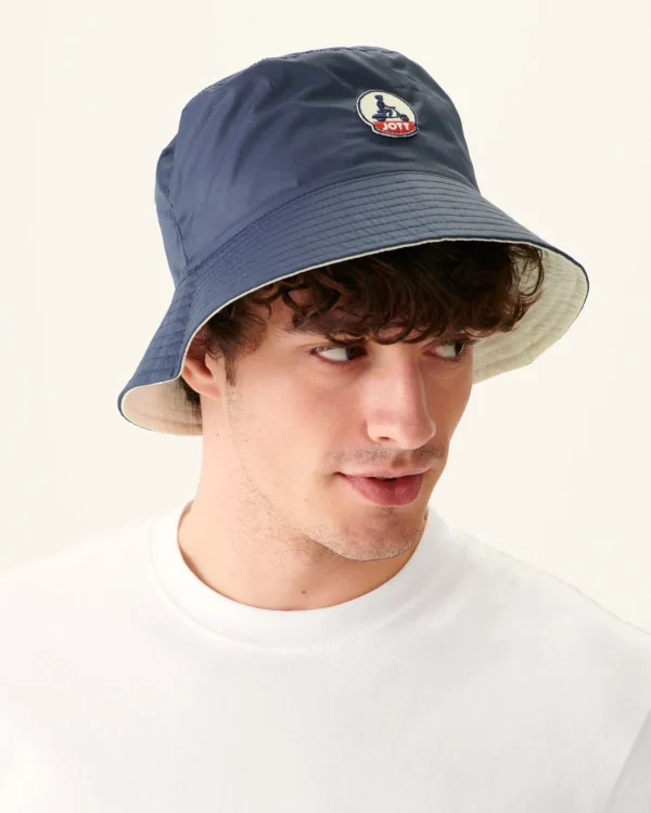 Discount Two-Tone Reversible Bucket Hat Ecru Star Men Accessories