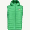 Flash Sale Vert Pat Hooded Sleeveless Down Jacket Men Down Jackets And Jackets