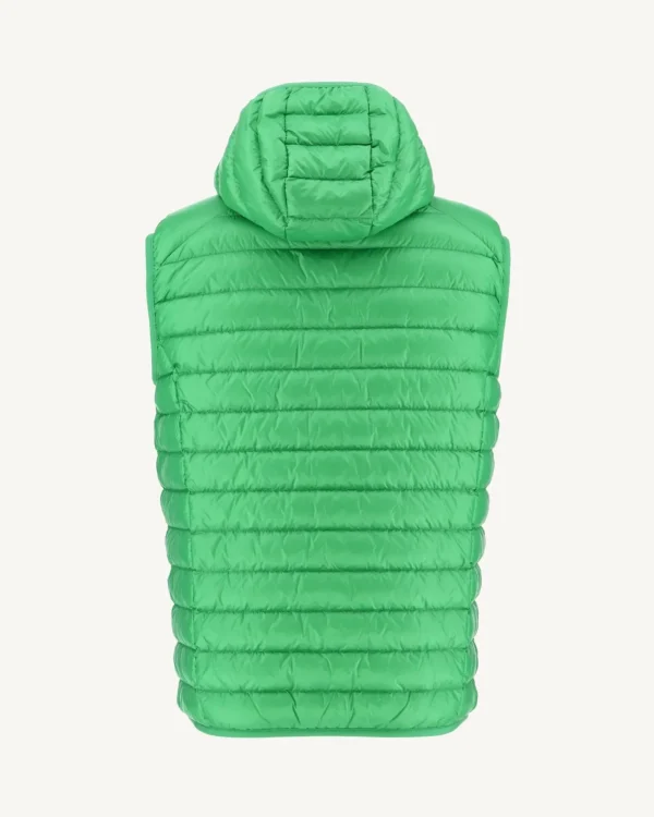 Flash Sale Vert Pat Hooded Sleeveless Down Jacket Men Down Jackets And Jackets