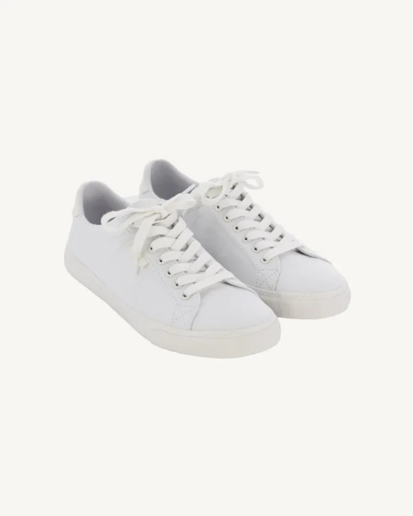 Shop White Horizon Canvas Trainers Shoes