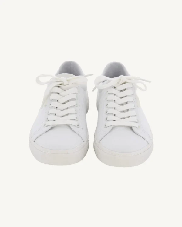 Shop White Horizon Canvas Trainers Shoes