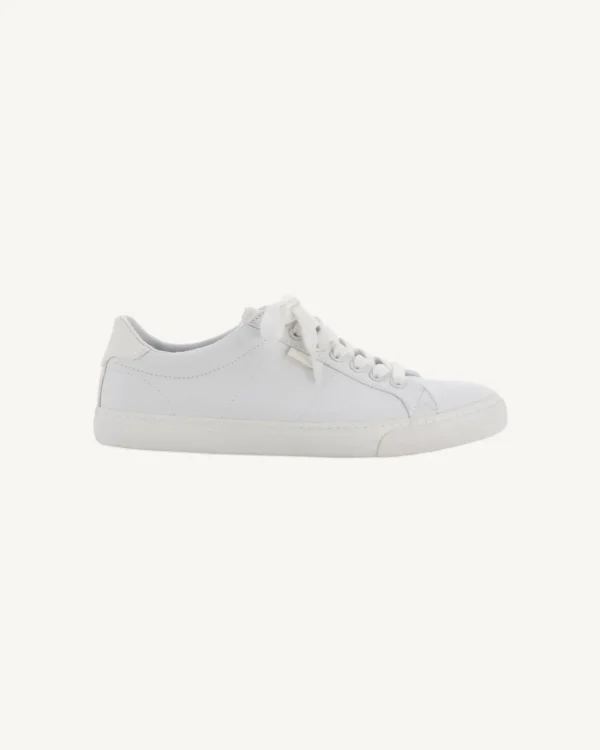 Shop White Horizon Canvas Trainers Shoes