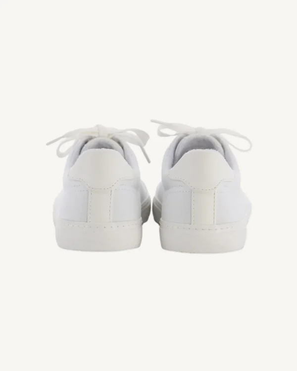 Shop White Horizon Canvas Trainers Shoes